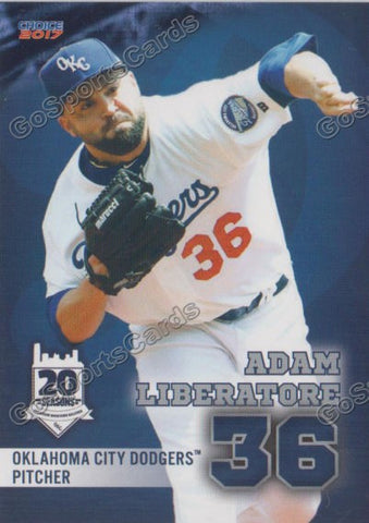 2017 Oklahoma City Dodgers Adam Liberatore