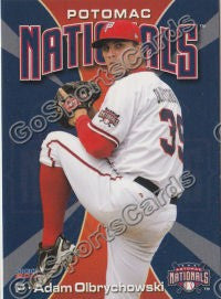 2011 Potomac Nationals Adam Olbrychowski