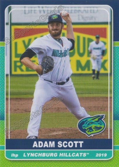 2019 Lynchburg Hillcats Adam Scott