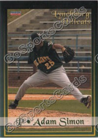 2008 Lynchburg Hillcats Adam Simon