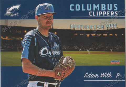 2018 Columbus Clippers Adam Wilk