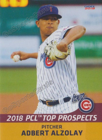 2018 Pacific Coast League Top Prospects PCL Adbert Alzolay