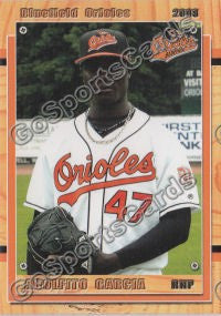 2008 Bluefield Orioles Adolfito Garcia