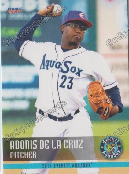 2017 Everett AquaSox Adonis De La Cruz