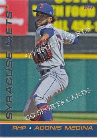 2022 Syracuse Mets Adonis Medina