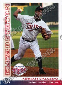 2010 Elizabethton Twins Adrian Salcedo