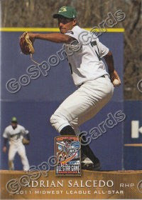 2011 MidWest League All Star West Adrian Salcedo