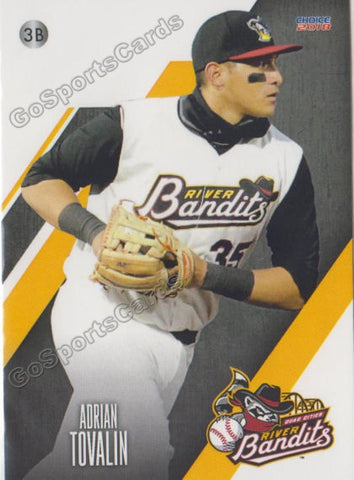 2018 Quad Cities River Bandits Adrian Tovalin