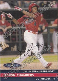 2011 Memphis Redbirds Adron Chambers