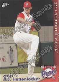 2011 Stockton Ports Aj Huttenlocker