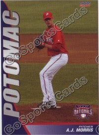 2010 Potomac Nationals AJ Morris