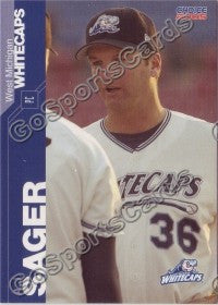 2005 West Michigan WhiteCaps AJ Sager