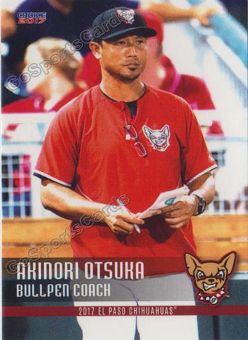 2017 El Paso Chihuahuas Akinori Otsuka