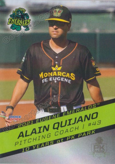 2021 Eugene Emeralds Alain Quijano