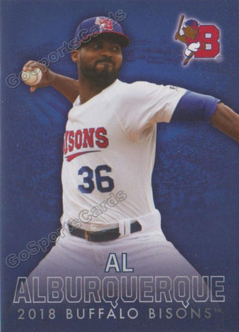 2018 Buffalo Bisons Al Alburquerque