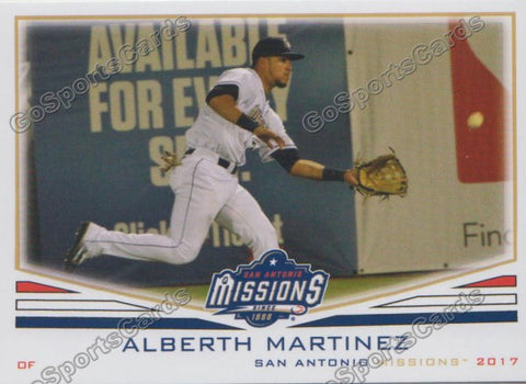 2017 San Antonio Missions Alberth Martinez