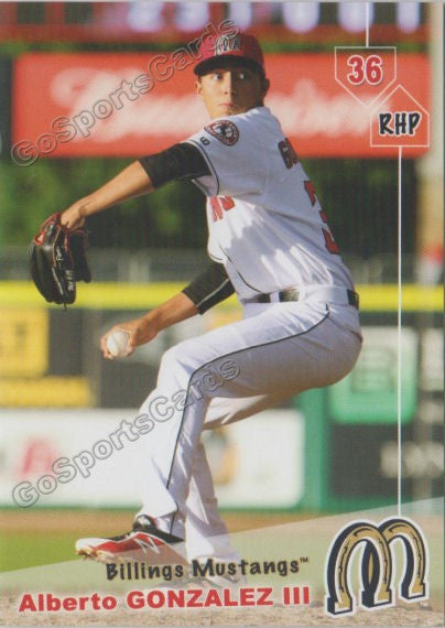 2019 Billings Mustangs Alberto Gonzalez III