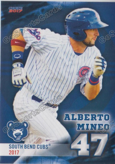 2017 South Bend Cubs Alberto Mineo