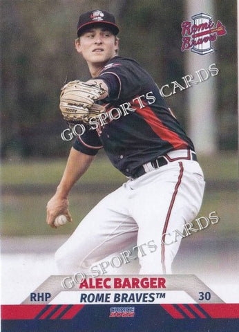 2022 Rome Braves Alec Barger