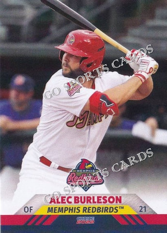 2022 Memphis Redbirds Alec Burleson