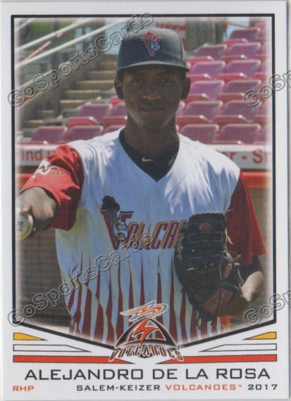 2017 Salem Keizer Volcanoes Alejandro De La Rosa