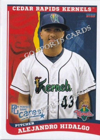 2023 Cedar Rapids Kernels Alejandro Hidalgo