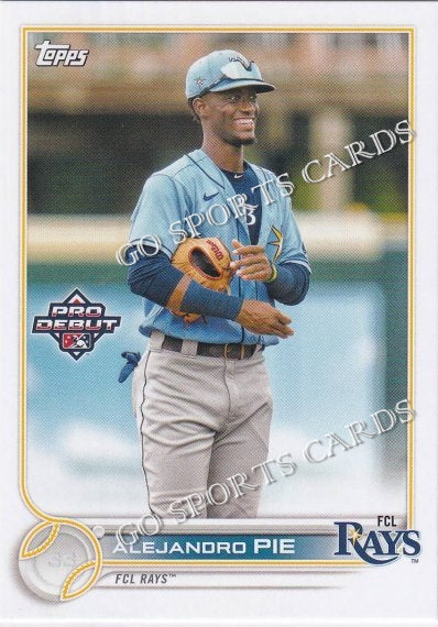 2022 Topps Pro Debut Alejandro Pie PD-164