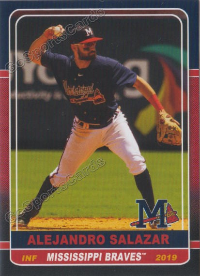 2019 Mississippi Braves Alejandro Salazar