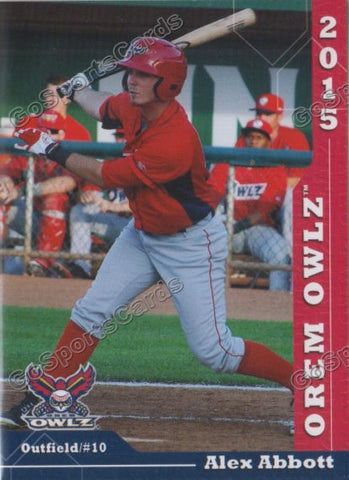 2015 Orem Owlz Alex Abbott