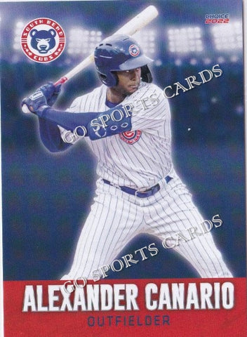 2022 South Bend Cubs Alexander Canario