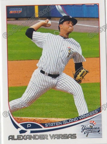 2017 Staten Island Yankees Alexander Vargas