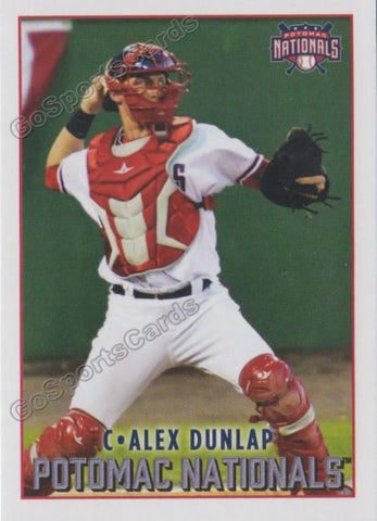 2019 Potomac Nationals Alex Dunlap