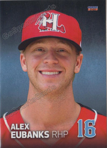 2018 Hickory Crawdads Alex Eubanks