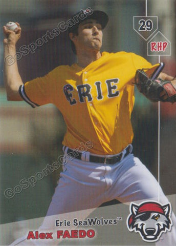 2019 Erie SeaWolves Alex Faedo