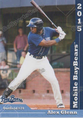 2015 Mobile BayBears Alex Glenn