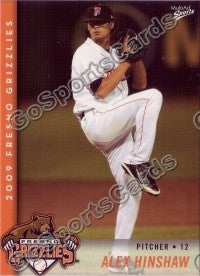 2009 Fresno Grizzlies Alex Hinshaw