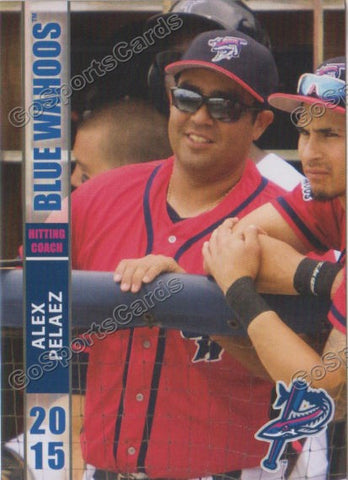 2015 Pensacola Blue Wahoos Alex Pelaez