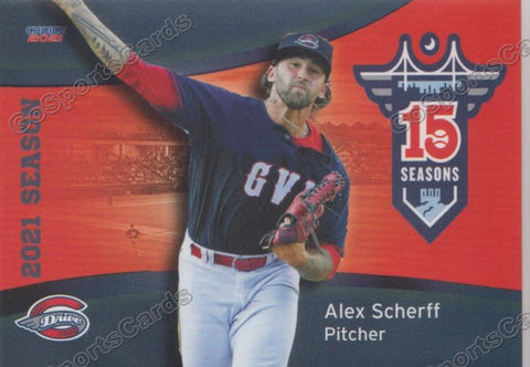 2021 Greenville Drive Alex Scherff