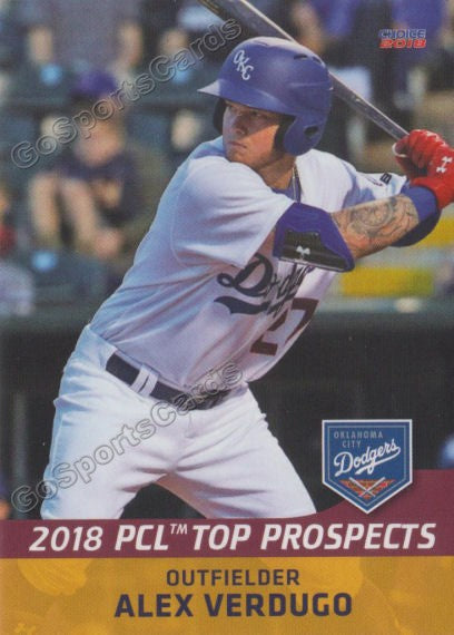 2018 Pacific Coast League Top Prospects PCL Alex Verdugo