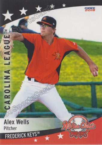 2018 Carolina League All Star N Alex Wells