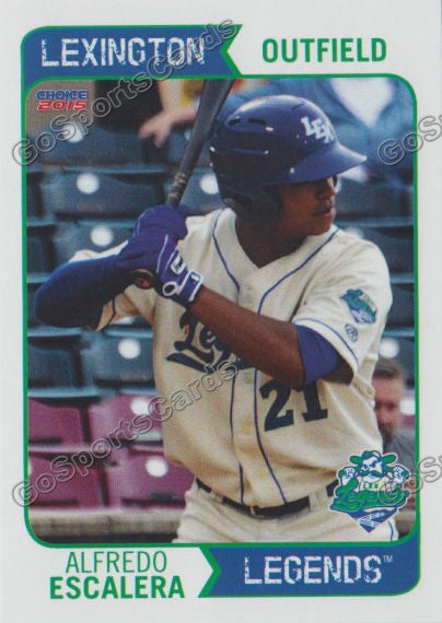 2015 Lexington Legends Alfredo Escalera Maldonado