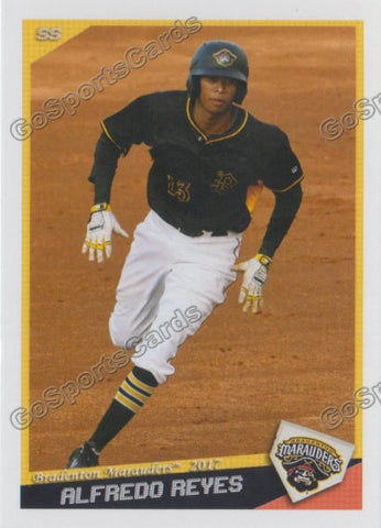 2017 Bradenton Marauders Alfredo Reyes