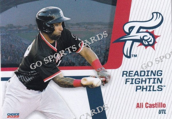 2022 Reading Fightin Phils 1st Ali Castillo