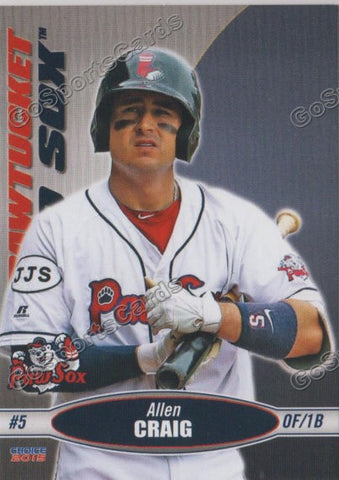 2015 Pawtucket Red Sox Allen Craig