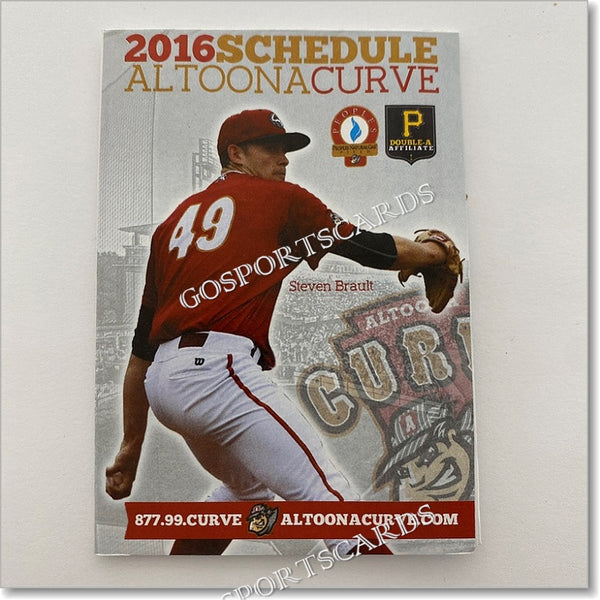 2016 Altoona Curve Pocket Schedule