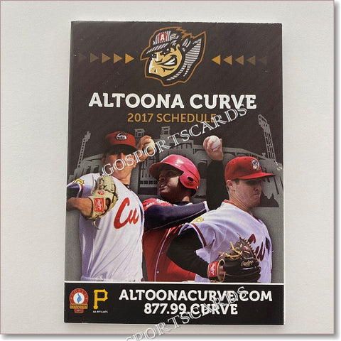 2017 Altoona Curve Pocket Schedule