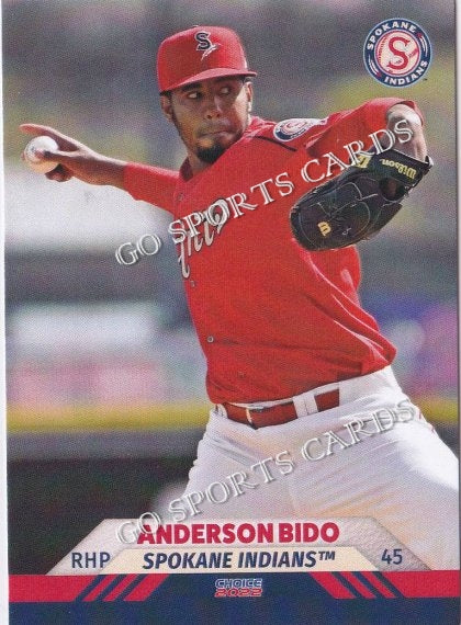 2022 Spokane Indians Anderson Bido