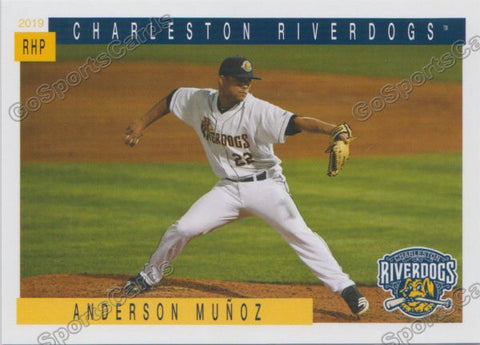 2019 Charleston RiverDogs Anderson Munoz