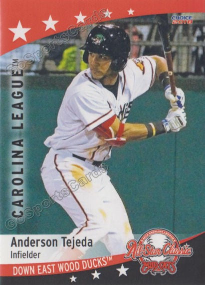 2018 Carolina League All Star S Anderson Tejeda