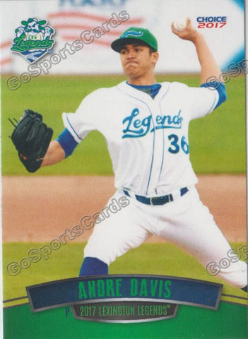 2017 Lexington Legends Andre Davis